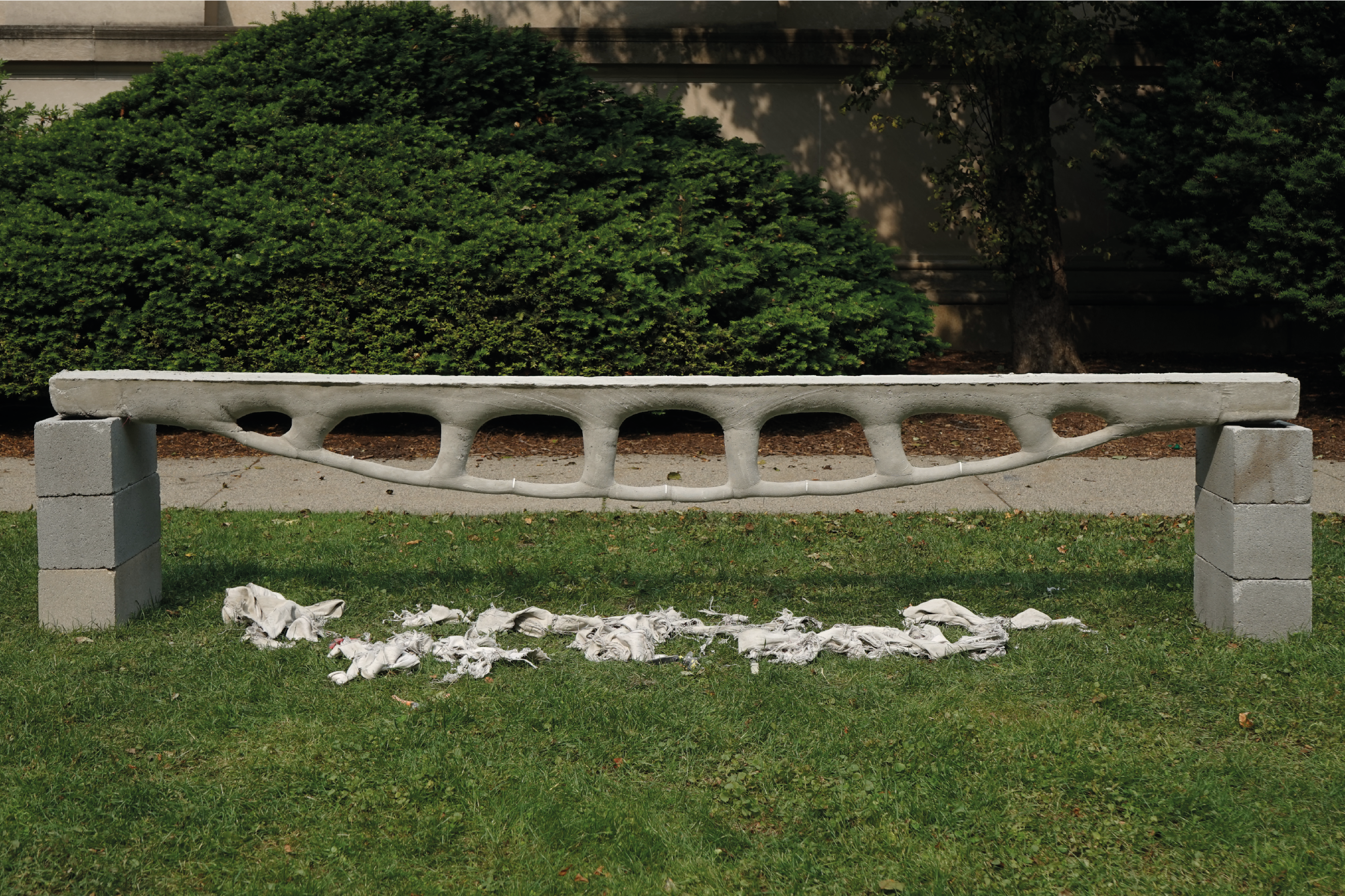 Topology Optimized Reinforced Concrete